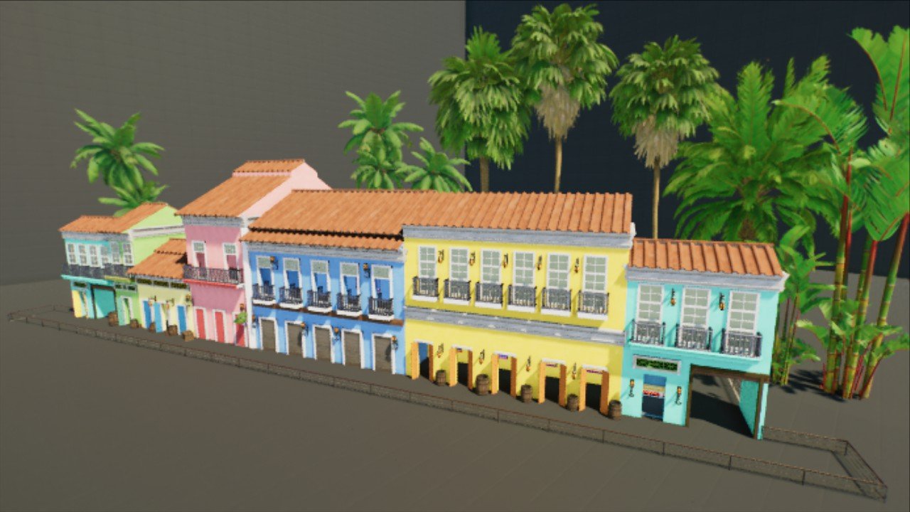 Pelourinho Colonial Houses (with services) by PigCoaster