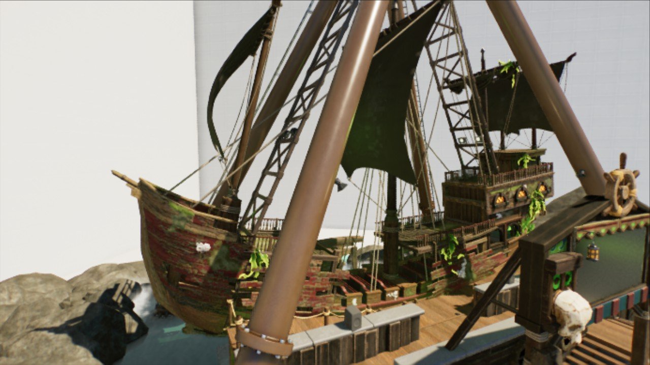 Ghost Corsair (Ultra-Detailed Pirate Ship) by Pig Coaster