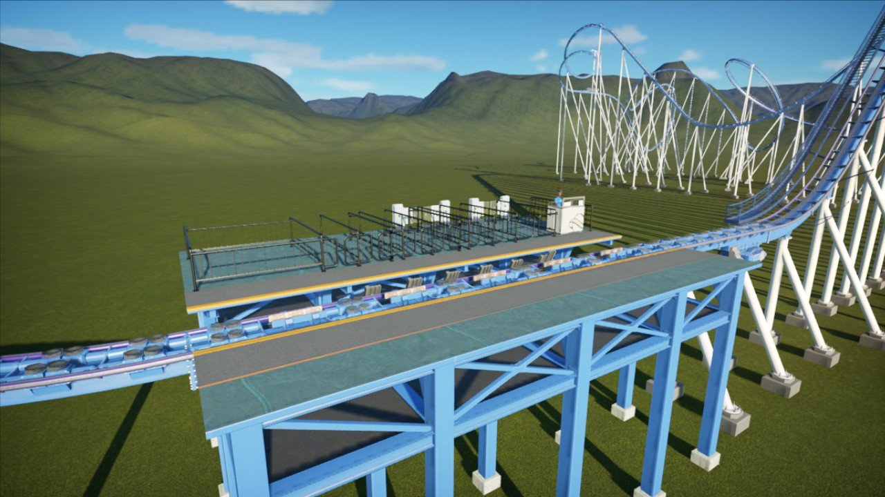 ハイブリッドコースター白鯨 - Planet Coaster: Console Edition