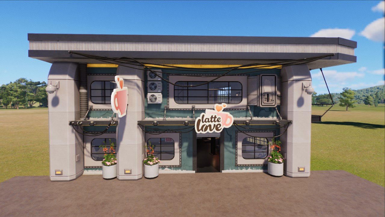 Latte Love Shop: Sci-Fi Theme