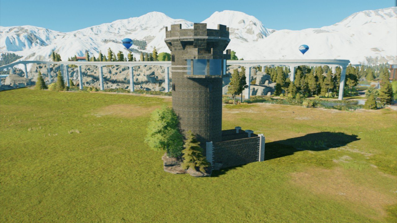 castle viewing platform