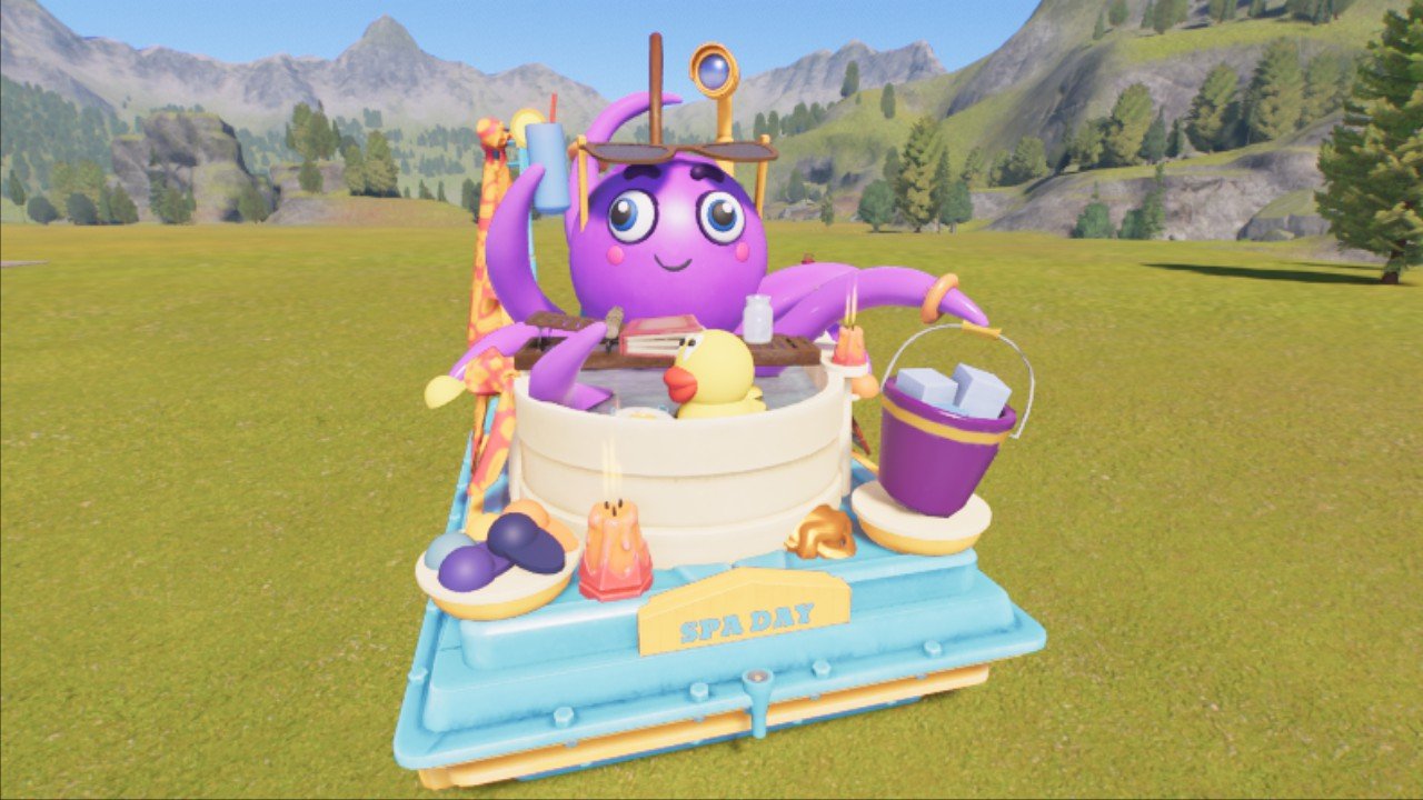 Spa Day - Bubble Trouble - Parade Train Skin