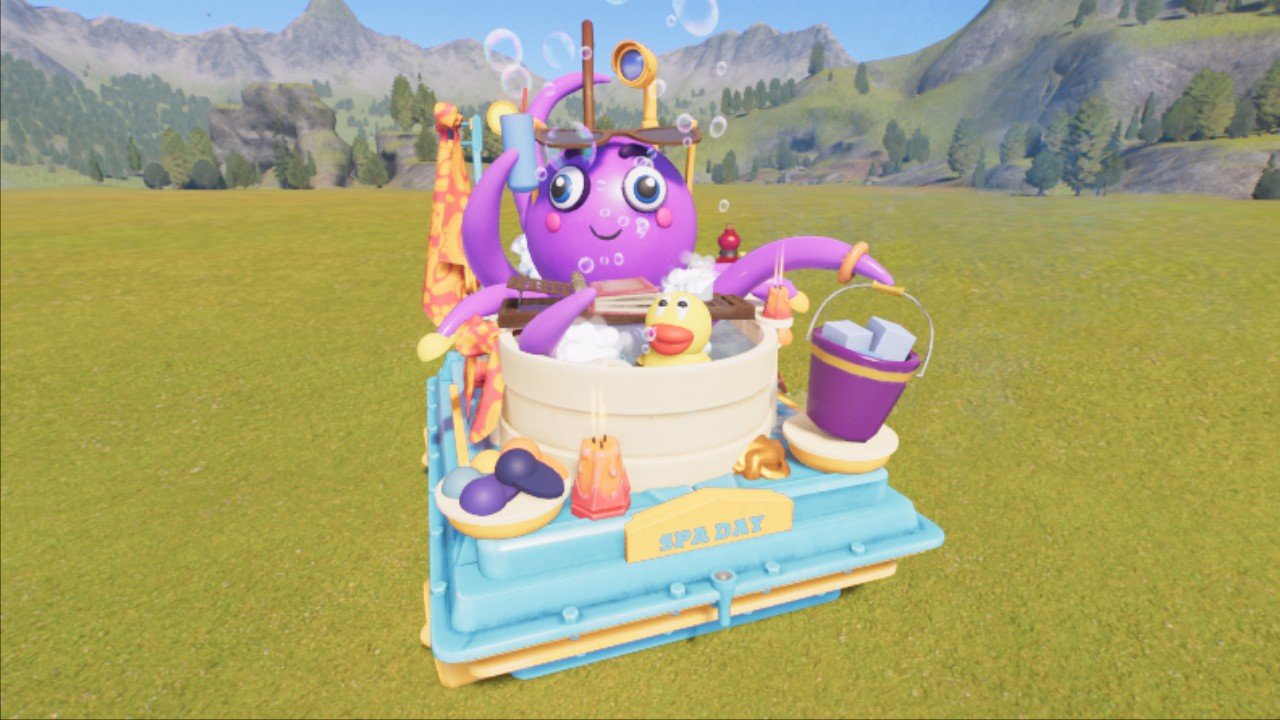 Spa Day - Bubble Trouble - Parade Train Skin