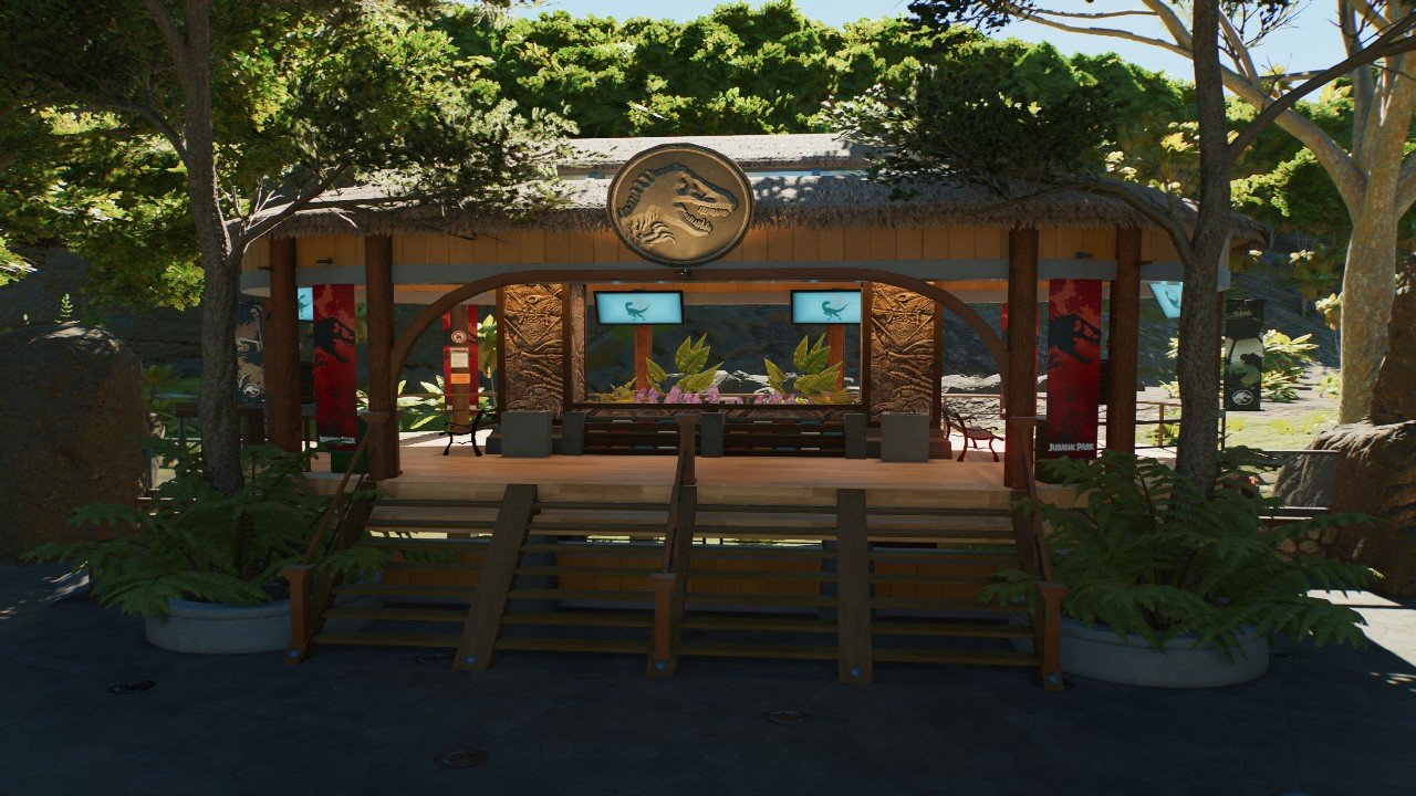 Jurassic Park Open Air Platform