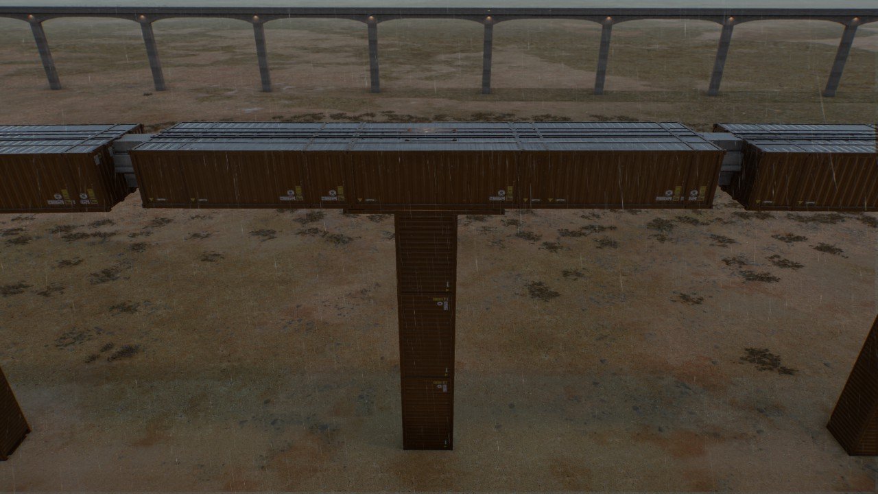 Monorail skin