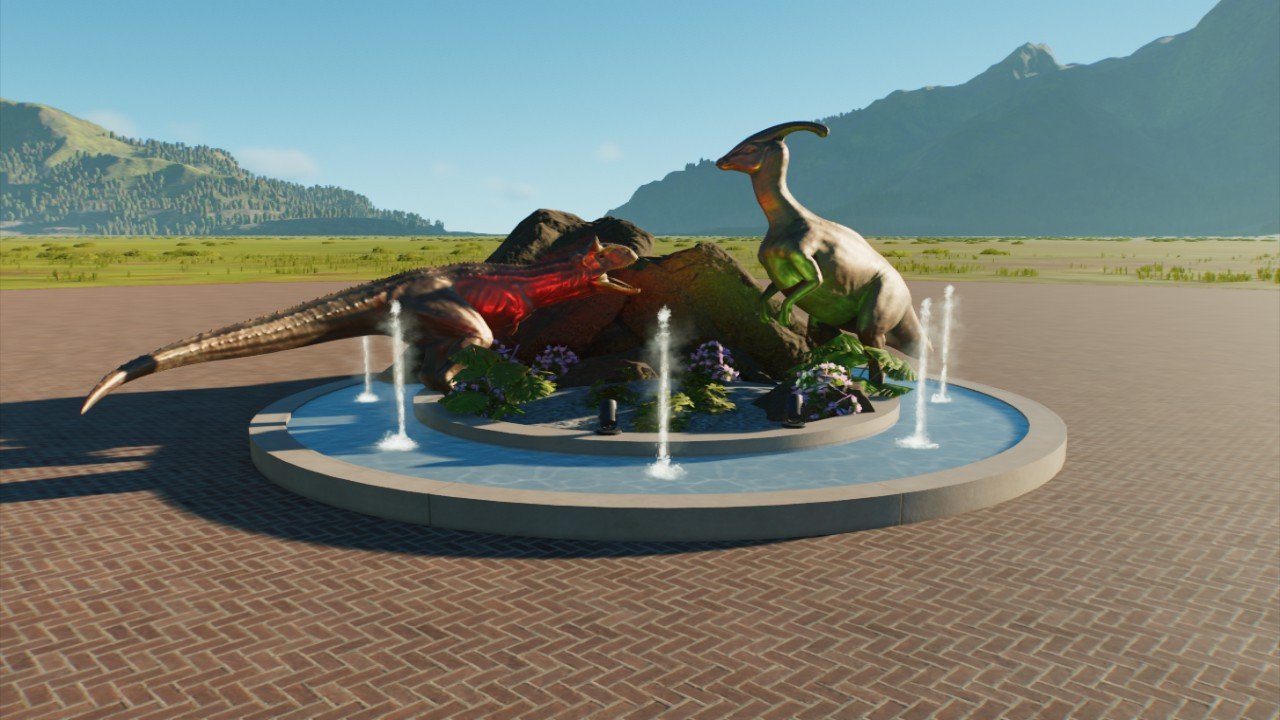 Carno vs para statue