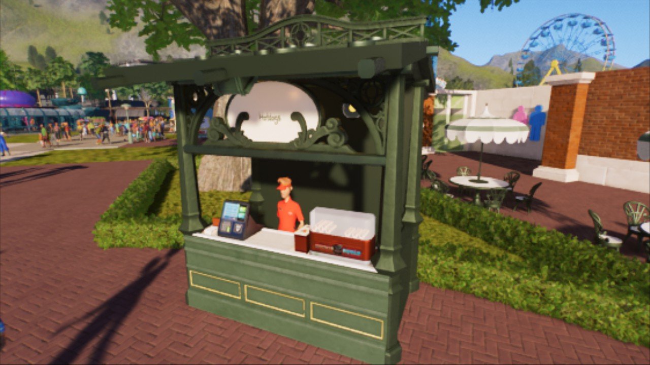 Art Nouveau Snack Stand