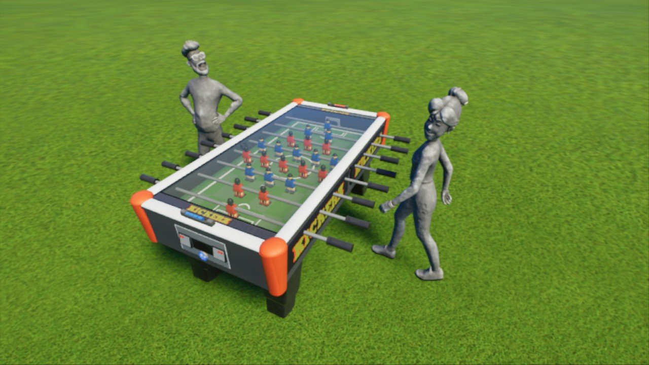 Arcade soccer game