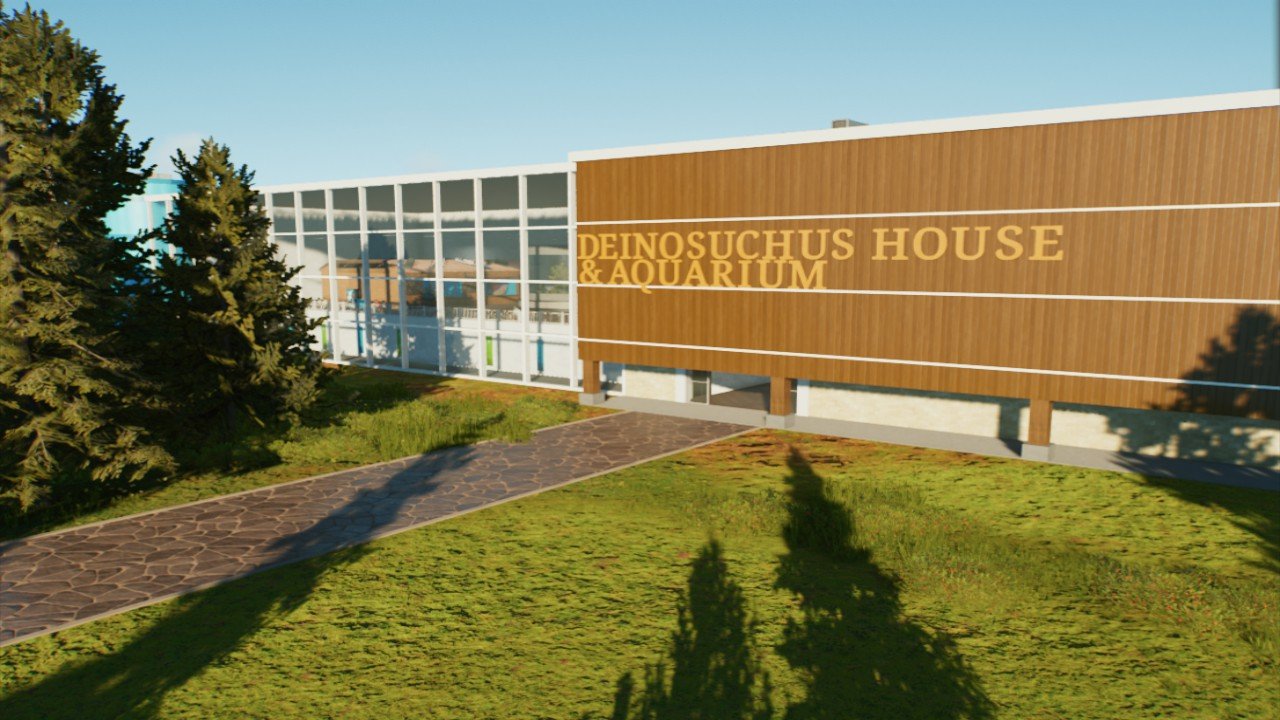 Deinosuchus House & Aquarium