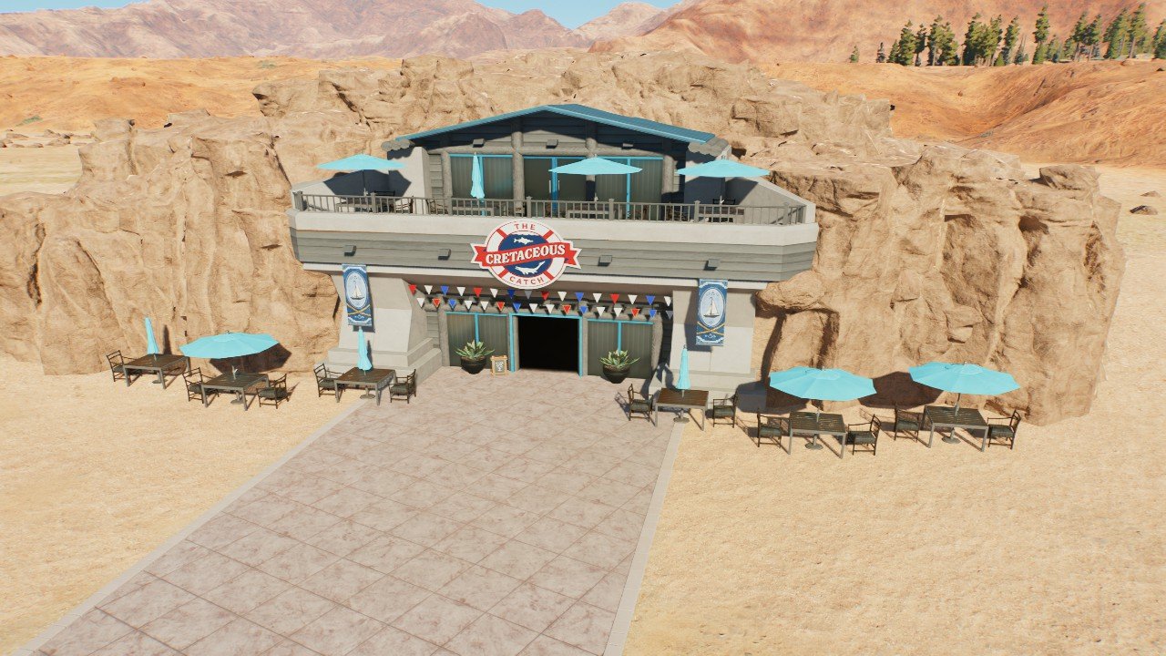 Large Rocky Seafood Amenity
