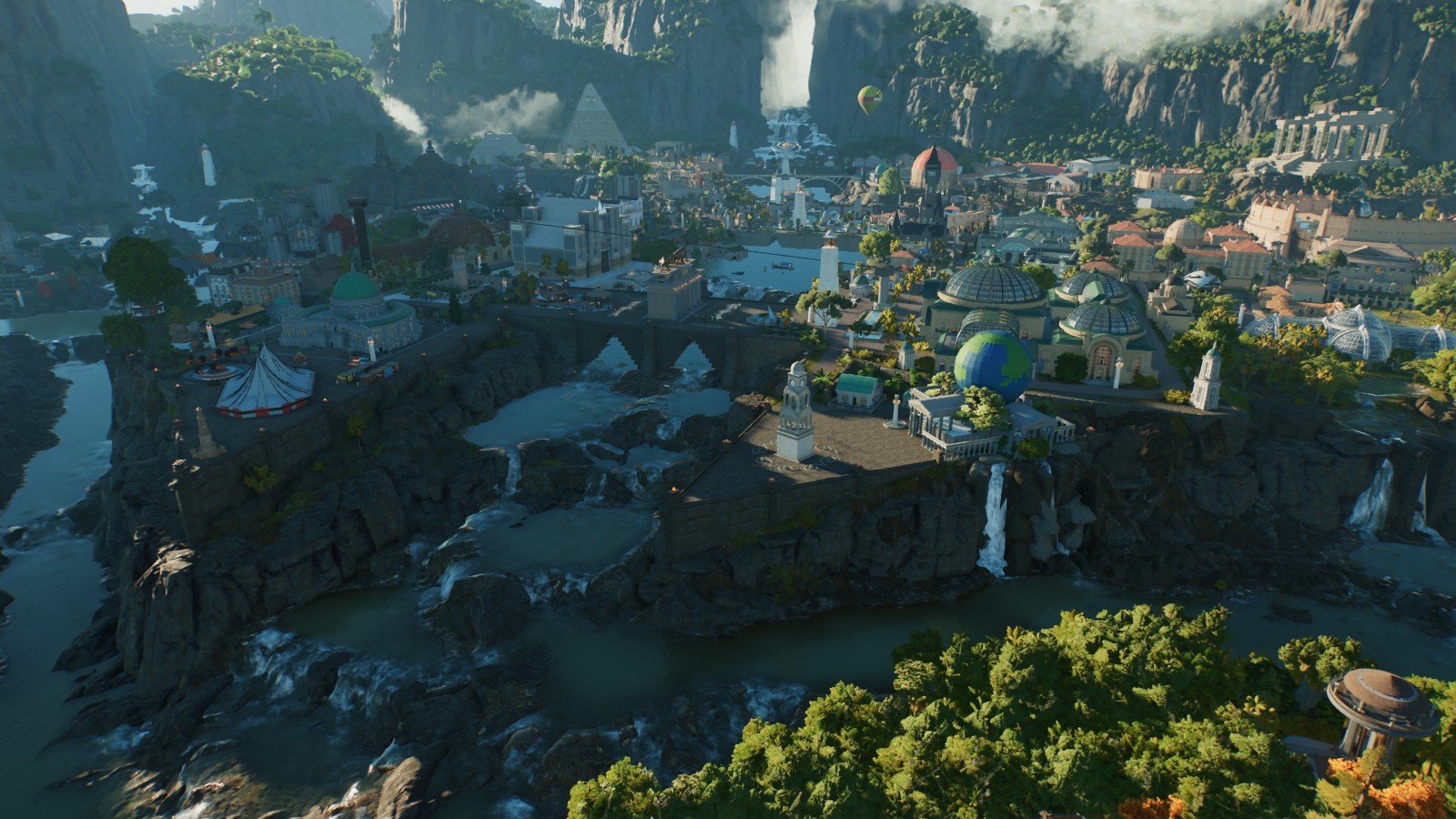 Dinotopia Waterfall City 