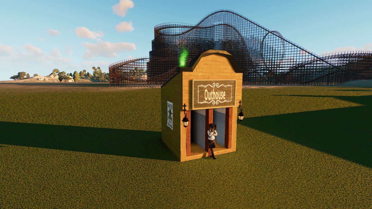 Western toilet