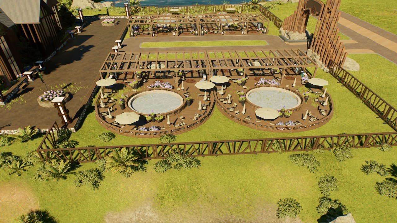 Entrance plaza compact