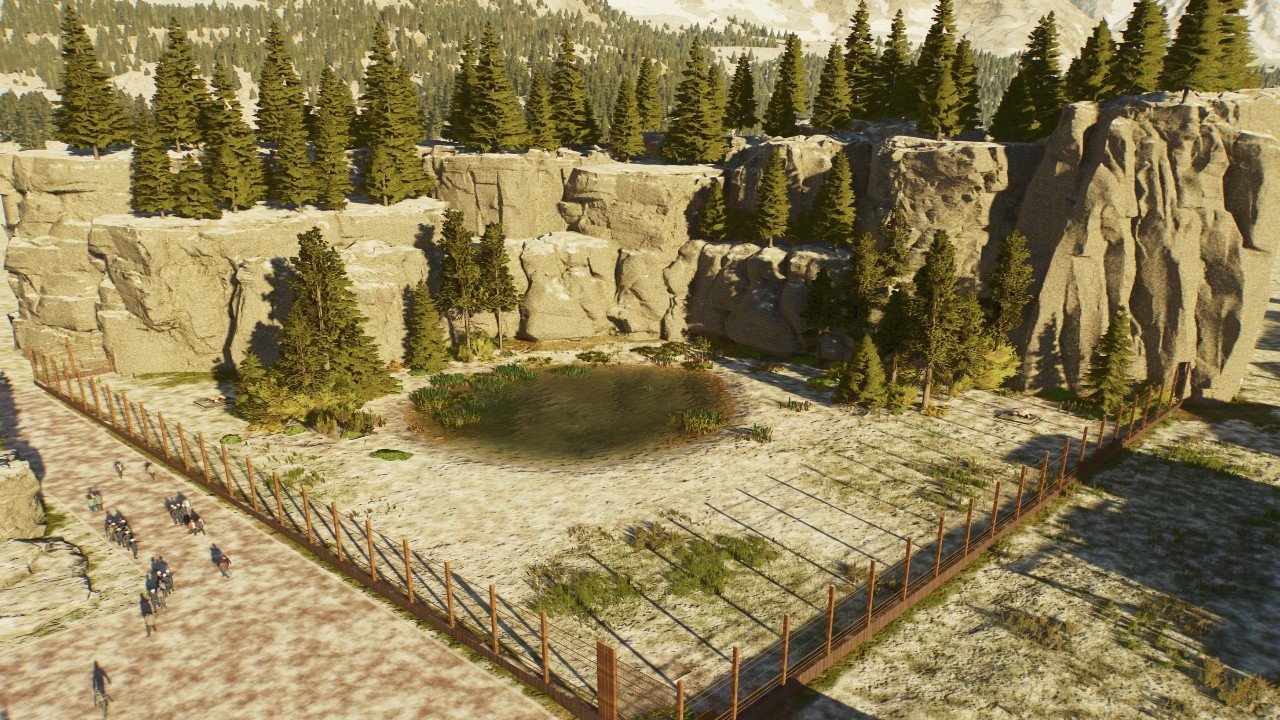 Small taiga enclosure