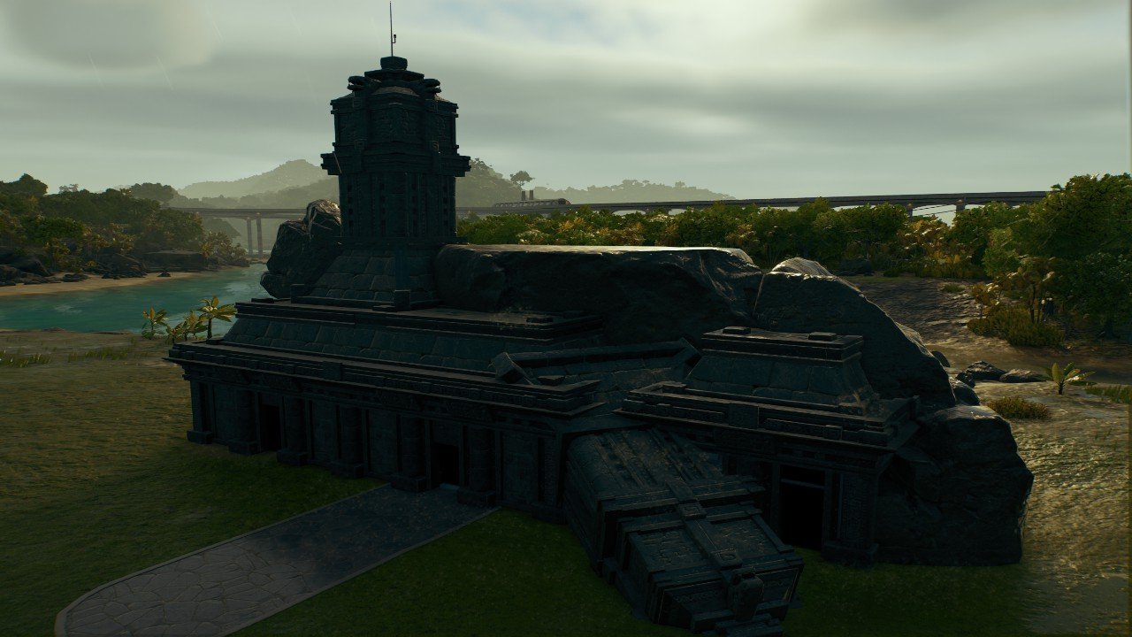 Aztec temple power station
