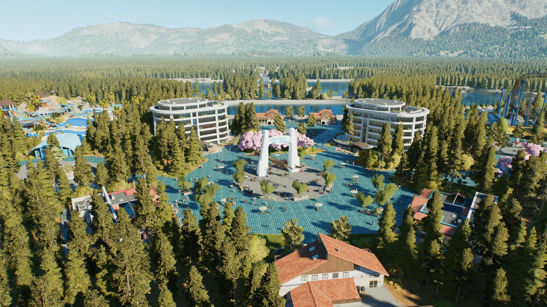 Prehistoric sea world