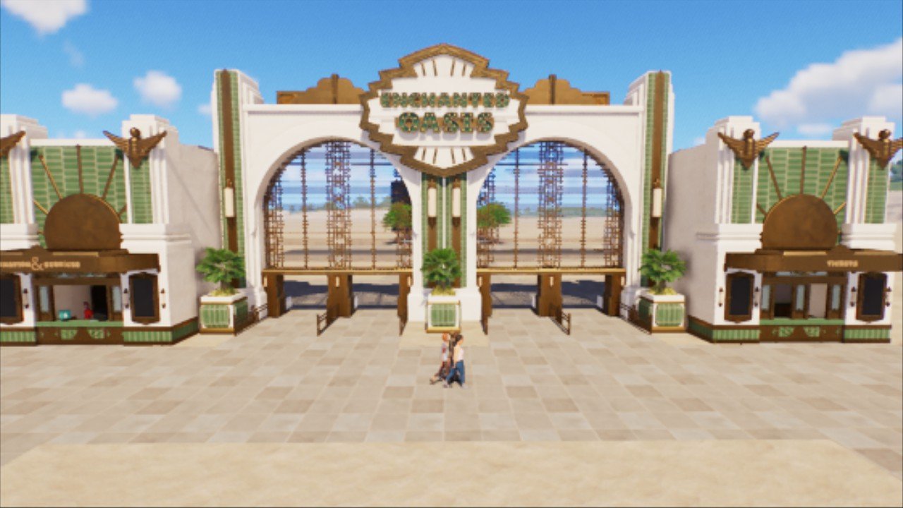 Art Deco Park Entrance