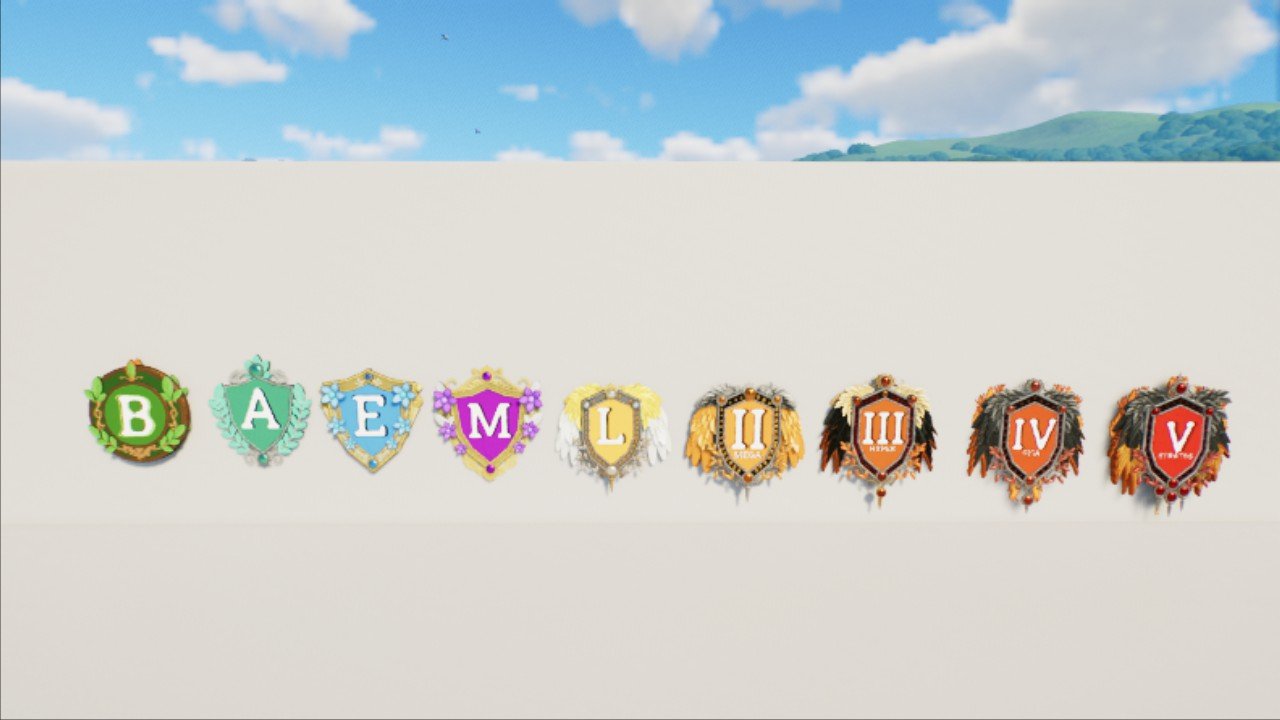 CH5 Bracket Badges