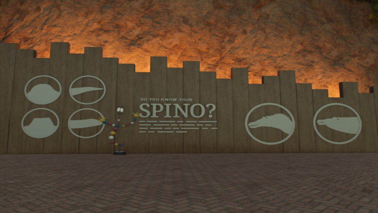Spinosaurus Info Board