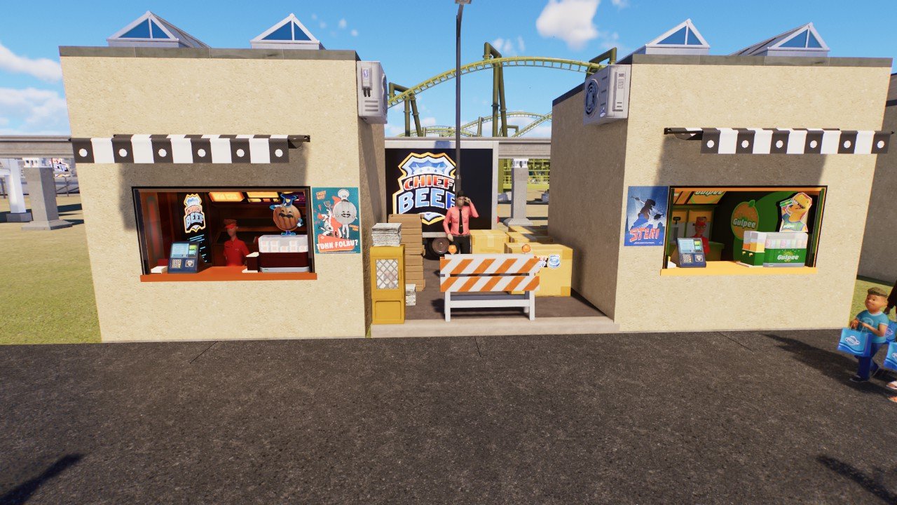 Backlot food and drinks