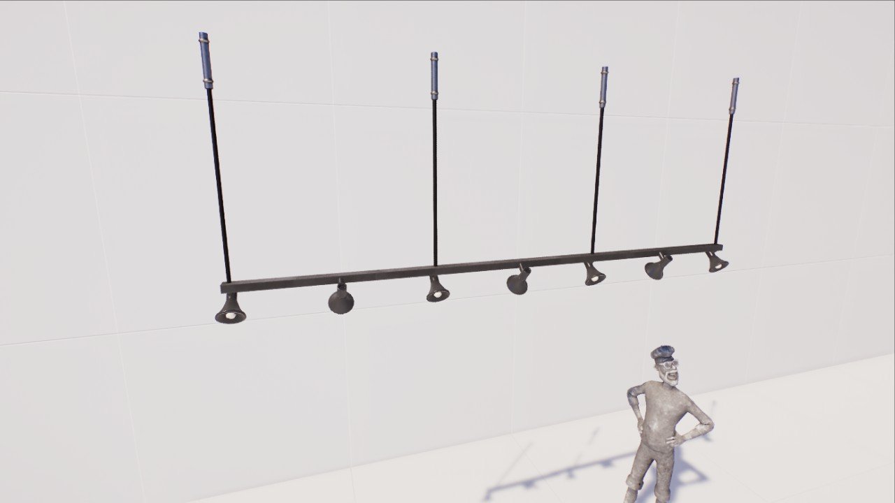 Hanging Track Lights