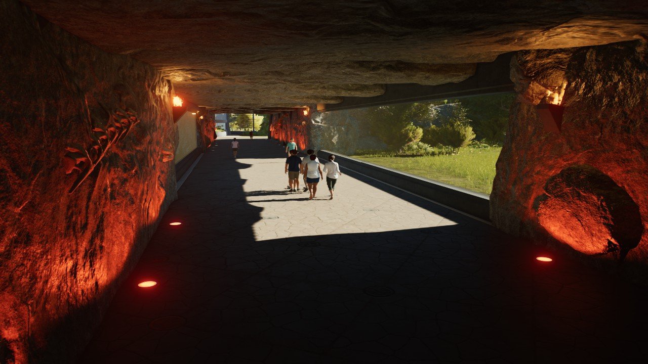 Viewing Tunnel Walkthrough