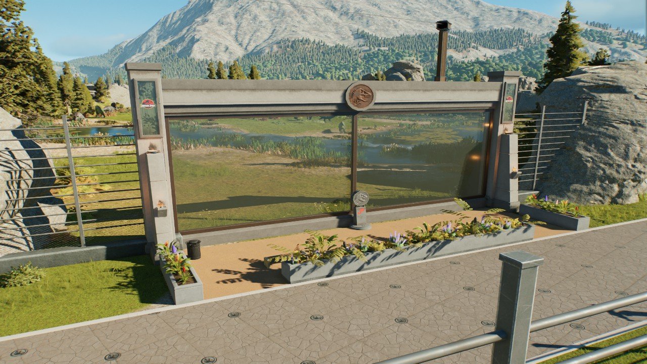 Glass Viewing Area