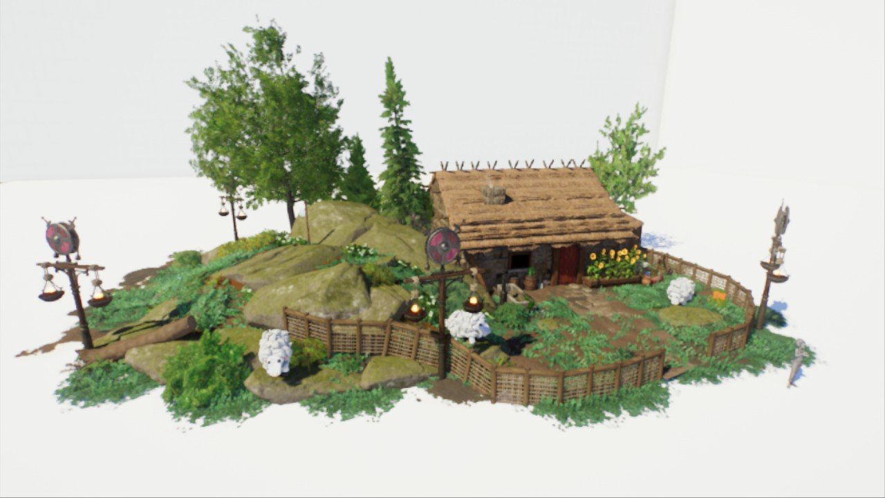Viking large staff building