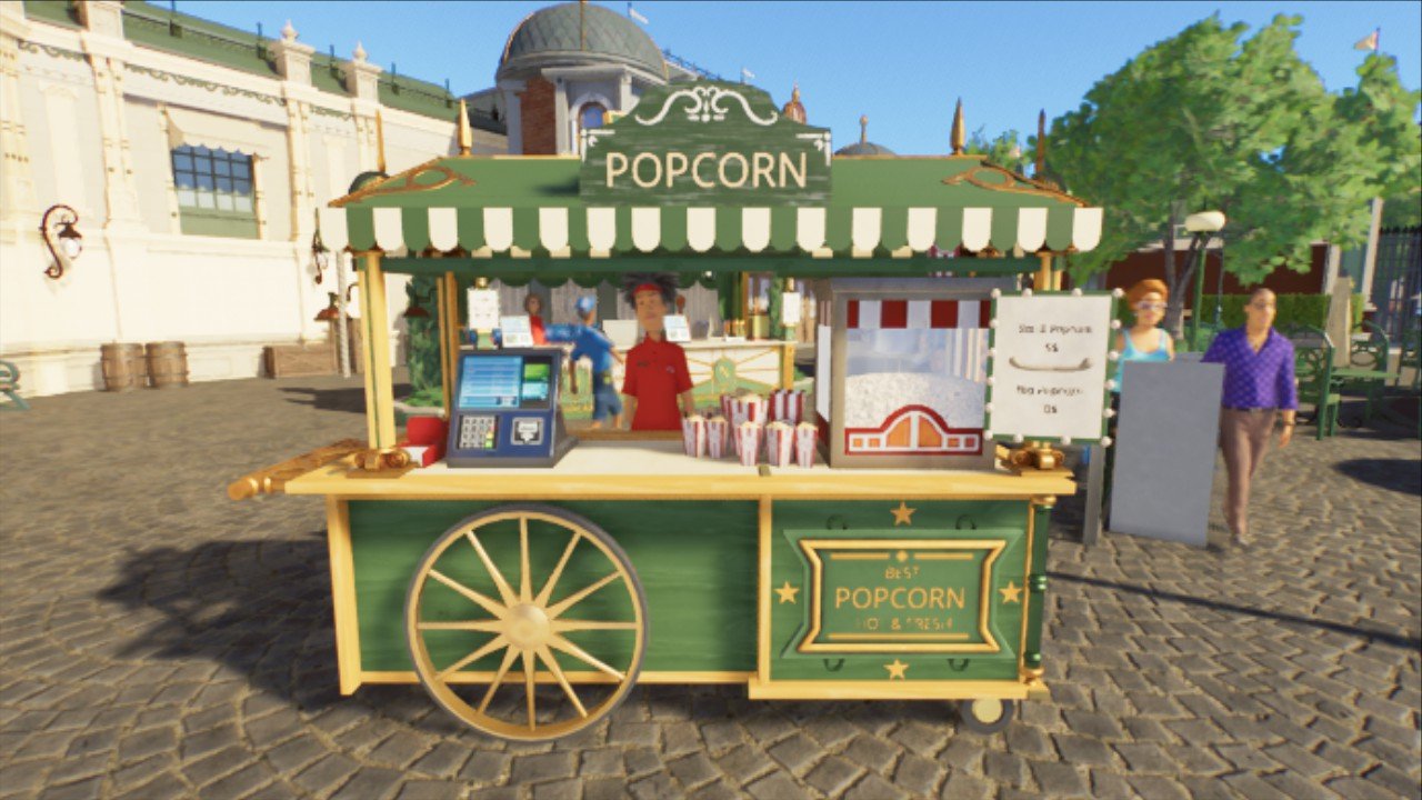 Popcorn Cart  Functioning