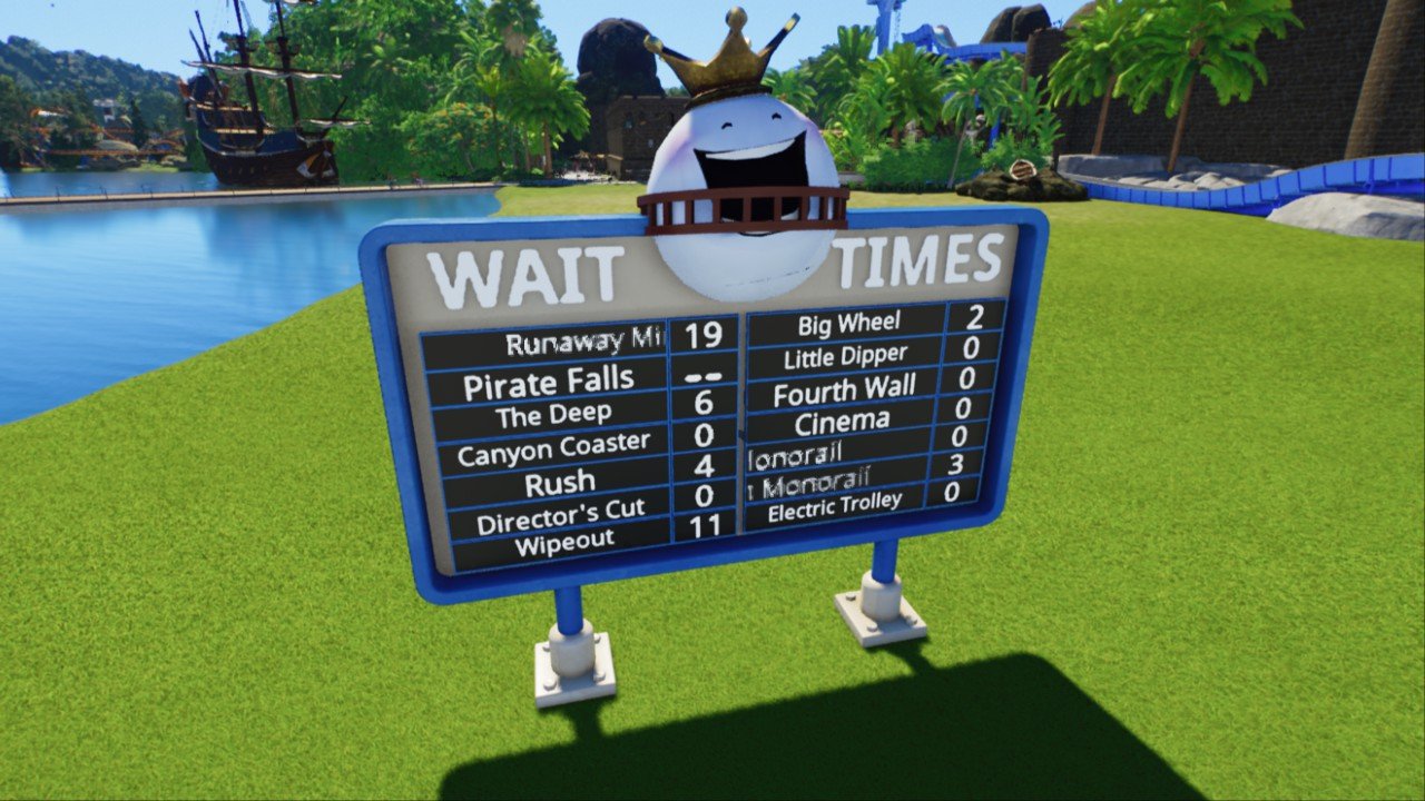 Wait Time Board