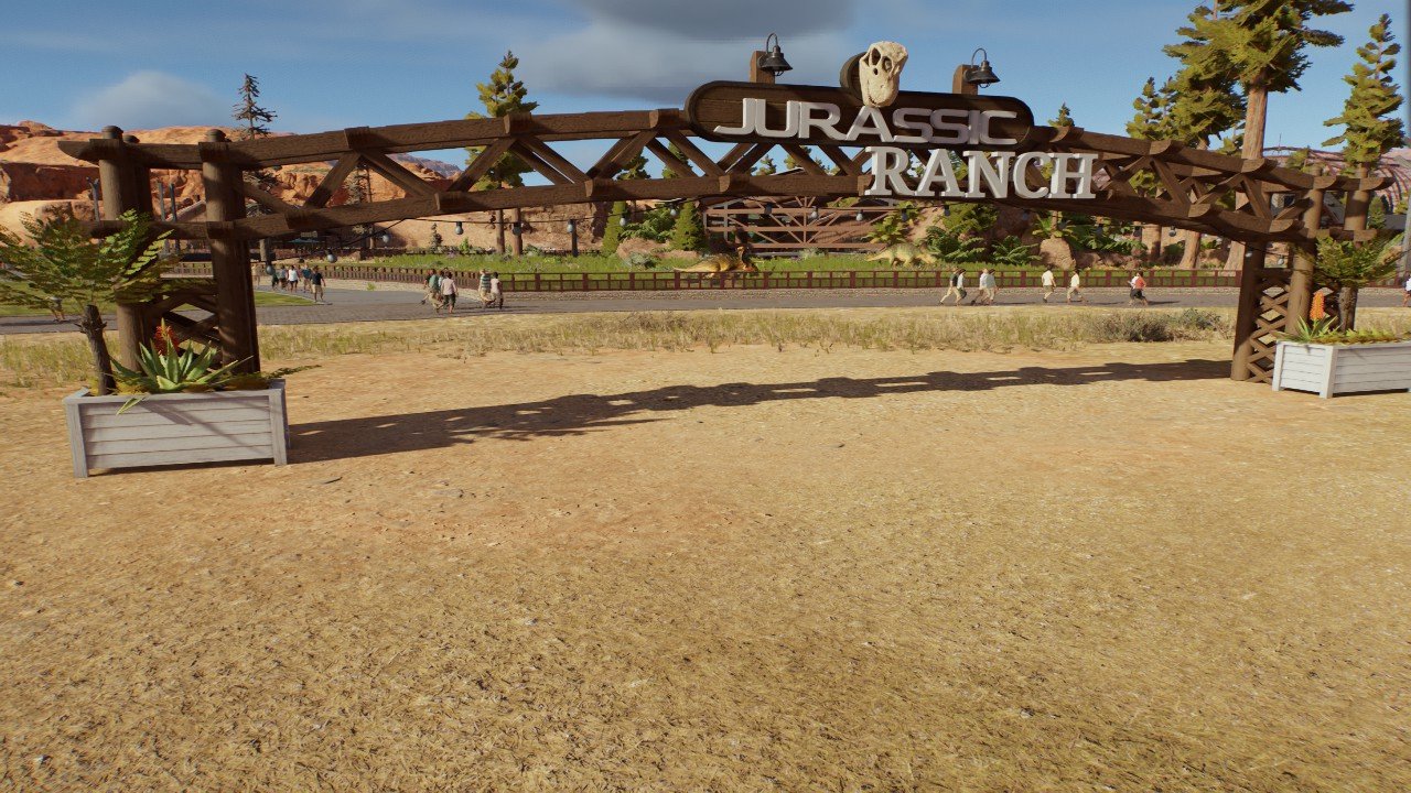 Jurassic Ranch Gate