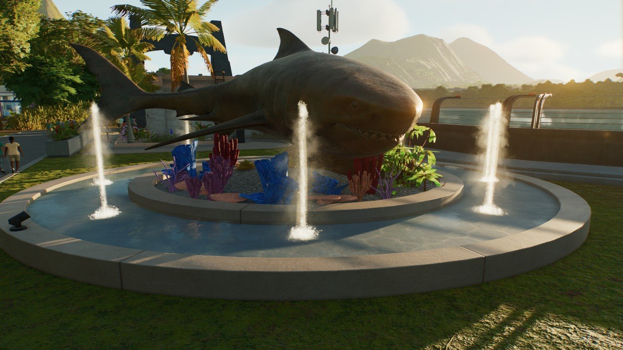 Megalodon Statue