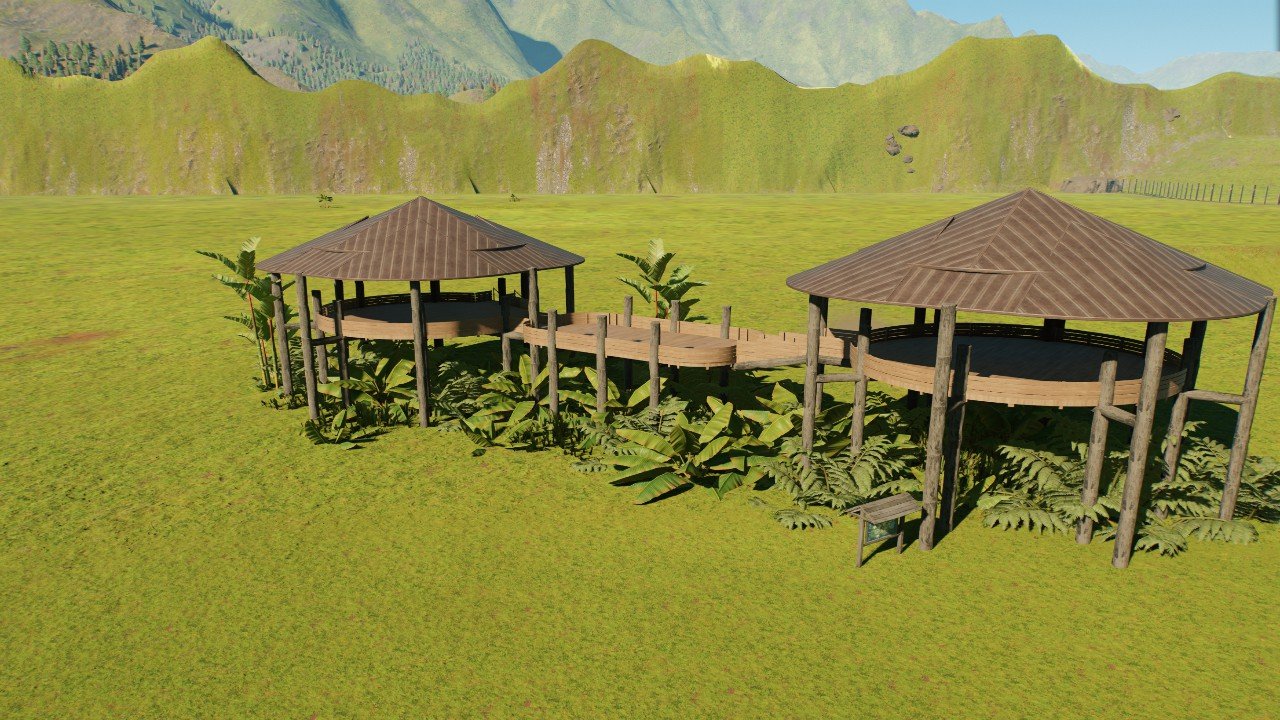 Raised viewing platform