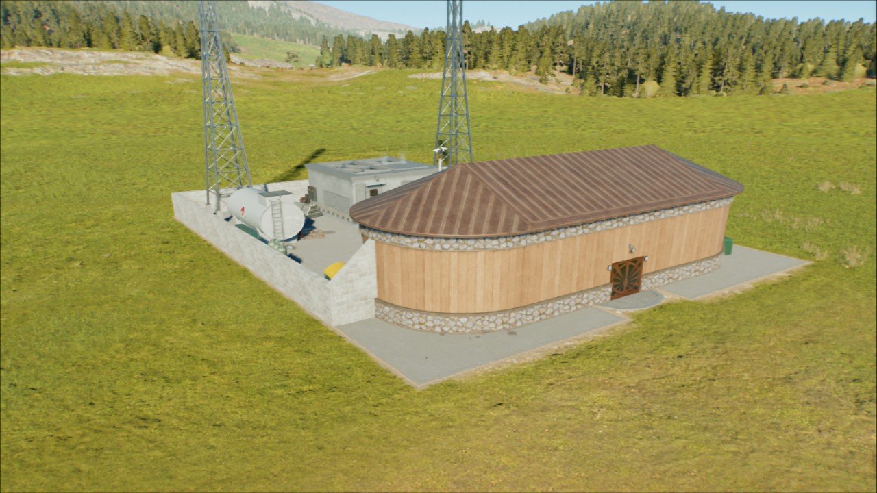 Wood and Stone Small Power Station