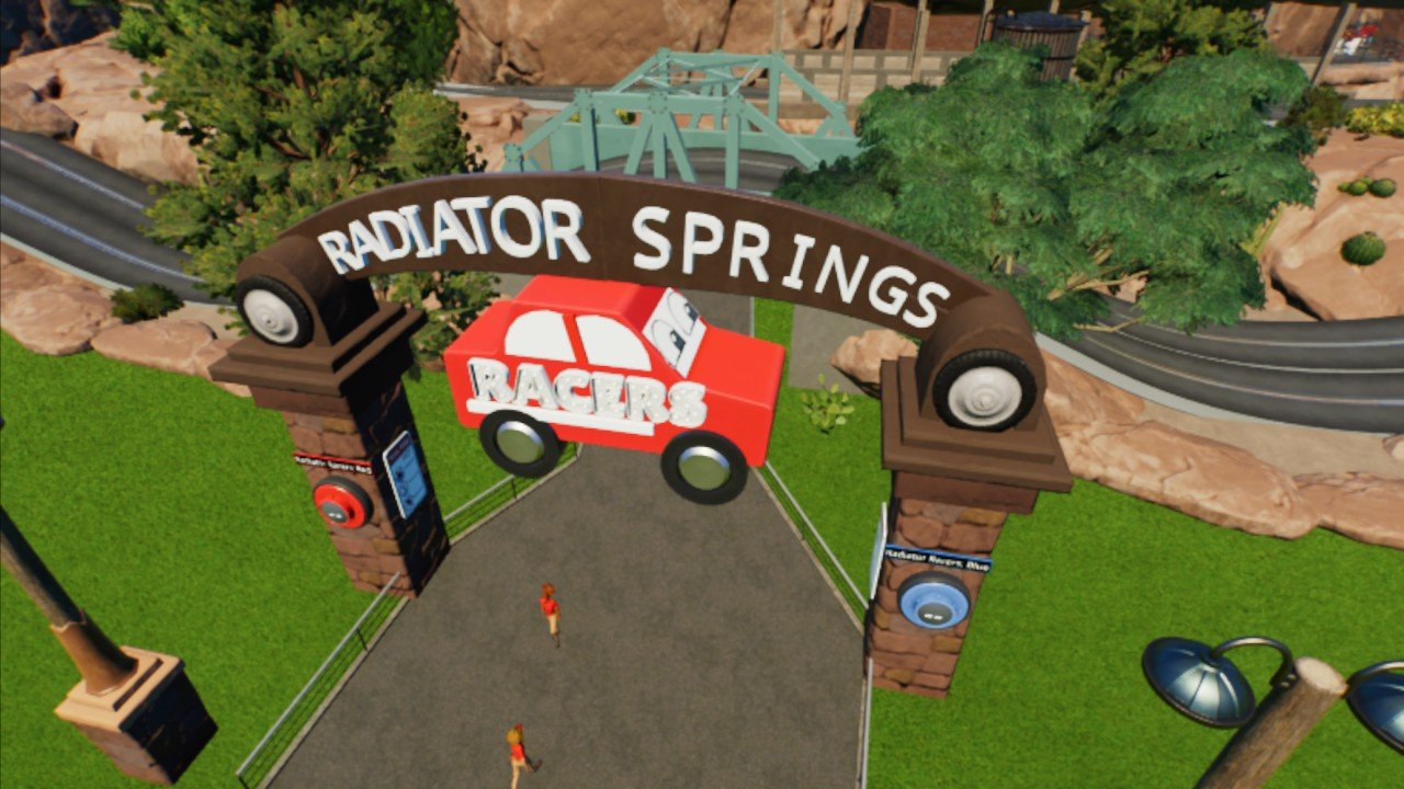 Radiator Springs Racers: 2 2 RED