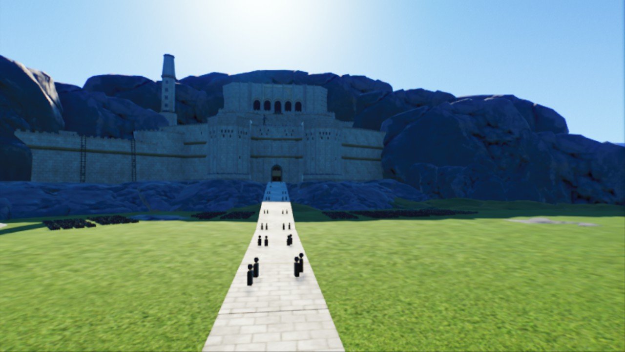 wip lotr Helms deep test