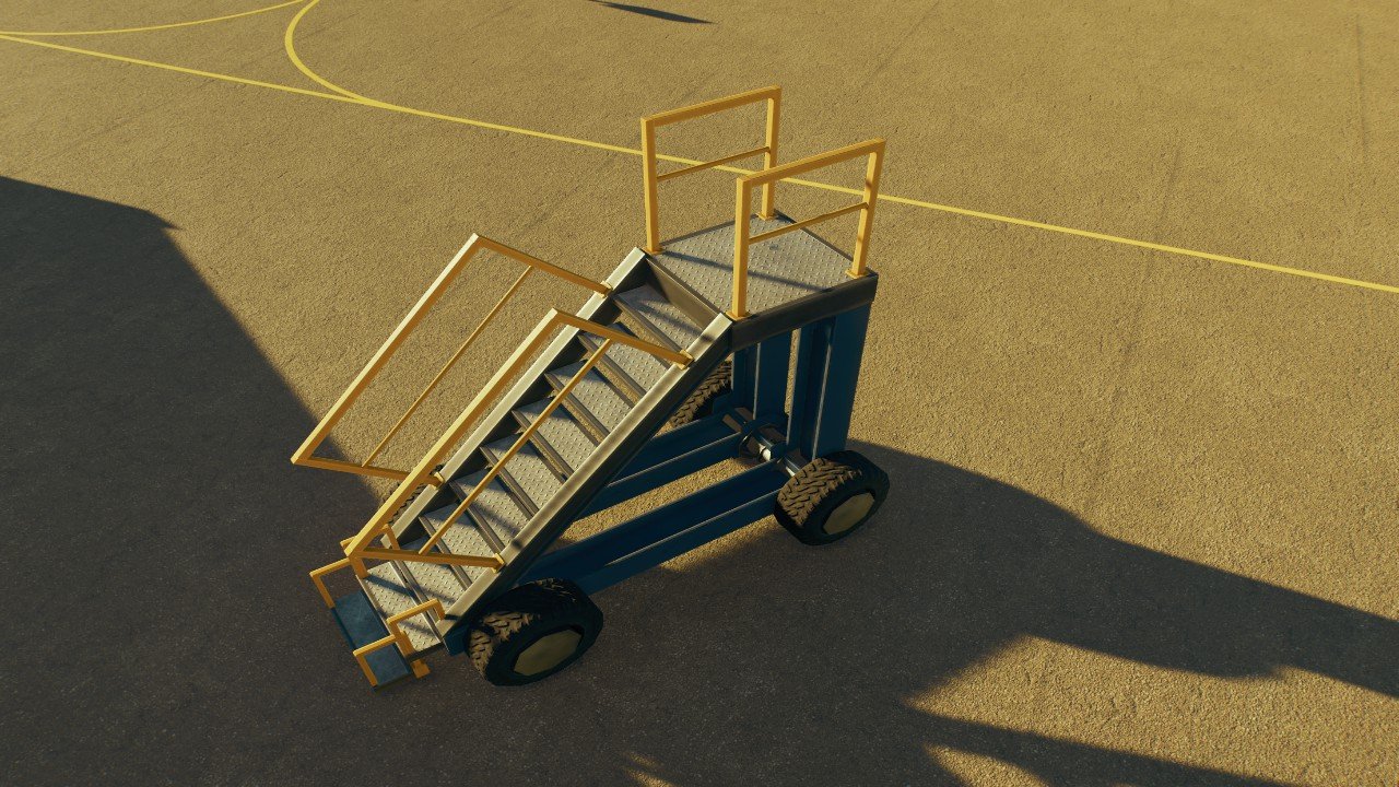 Plane stair case