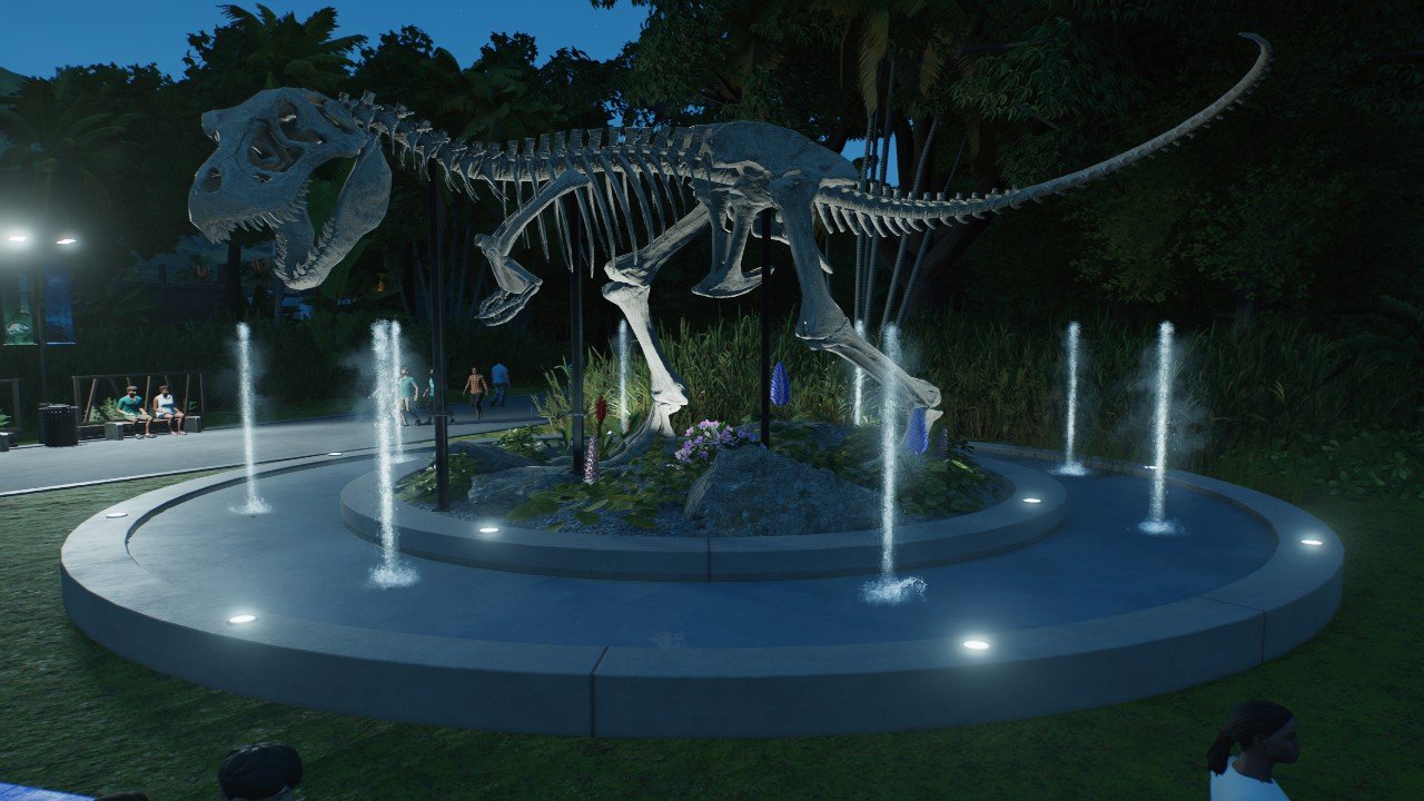 T-Rex Skeleton Statue