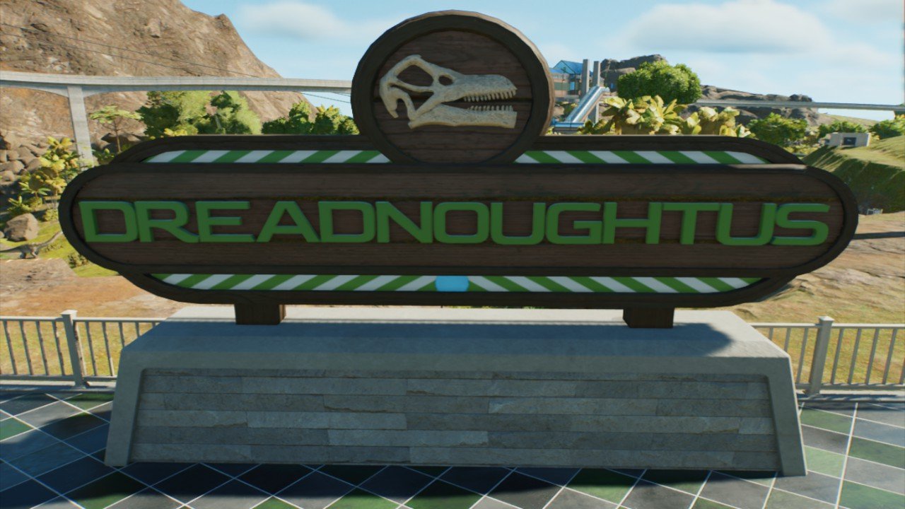 Signs: Dreadnoughtus Stand