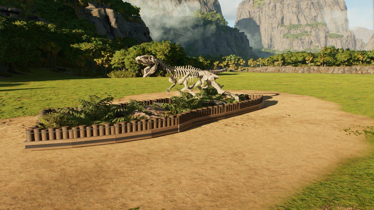 Large carnivore statue