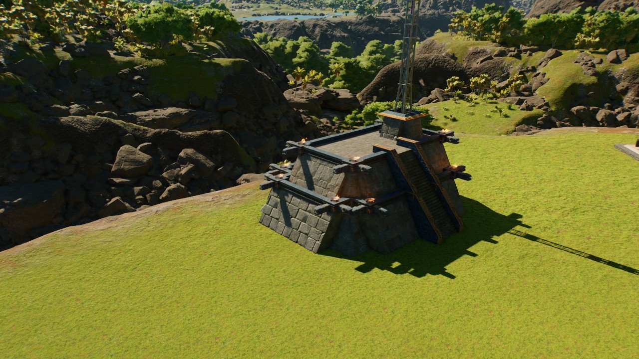 Mayan-Aztec large substation