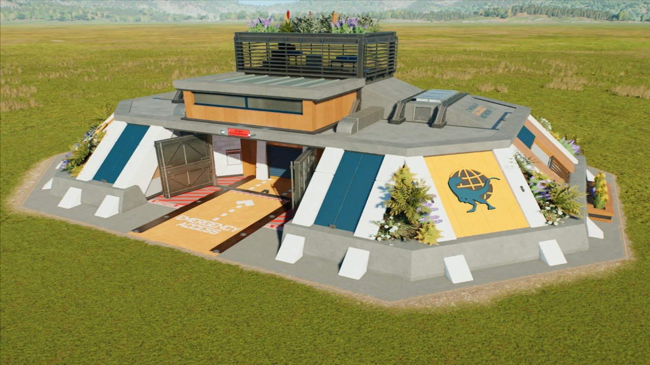 DIN Shelter (Updated) - Workshop - Jurassic World Evolution 3