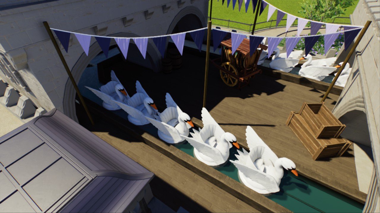 Swan Boat Ride