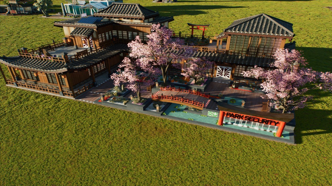 Park Security Building (Japan Style)