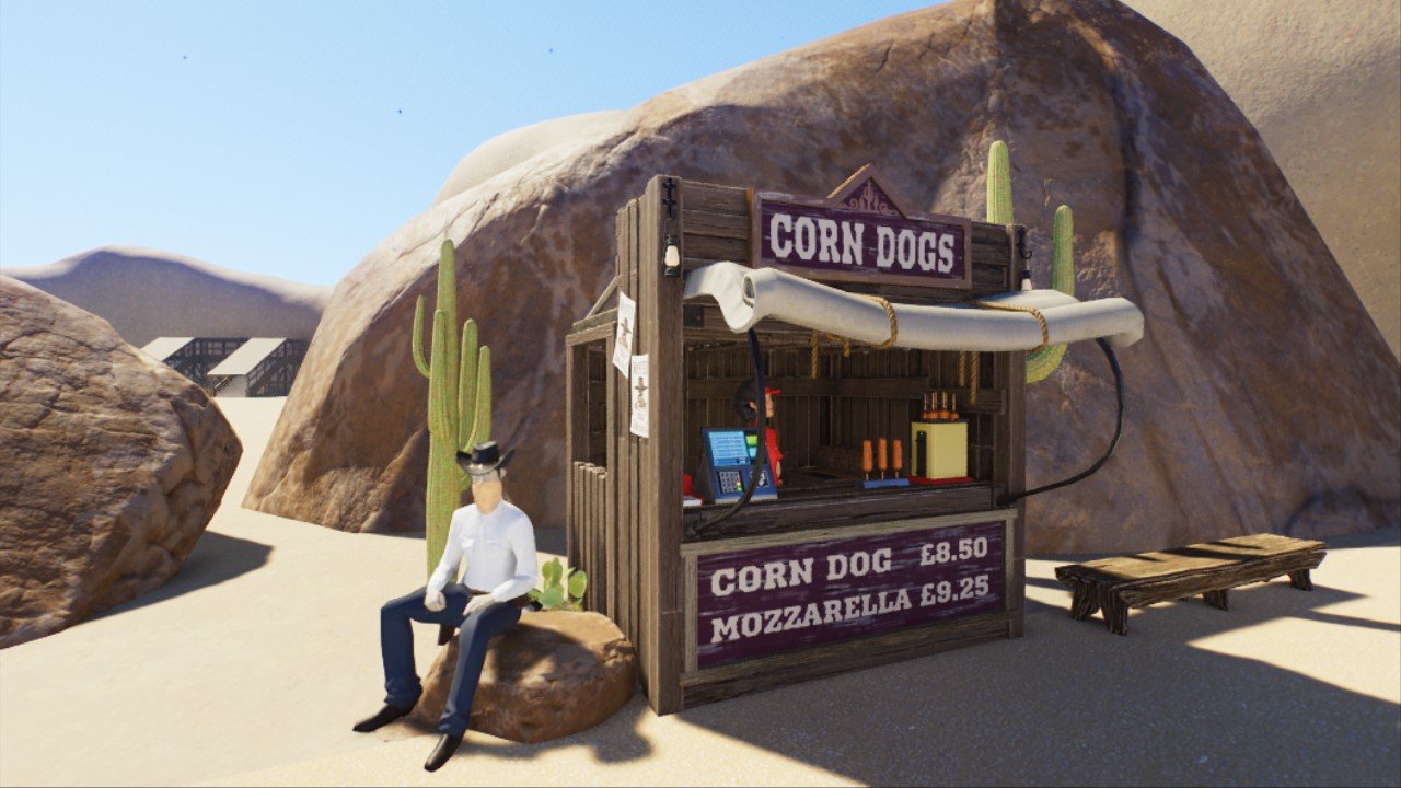 WESTERN CORN DOG STALL