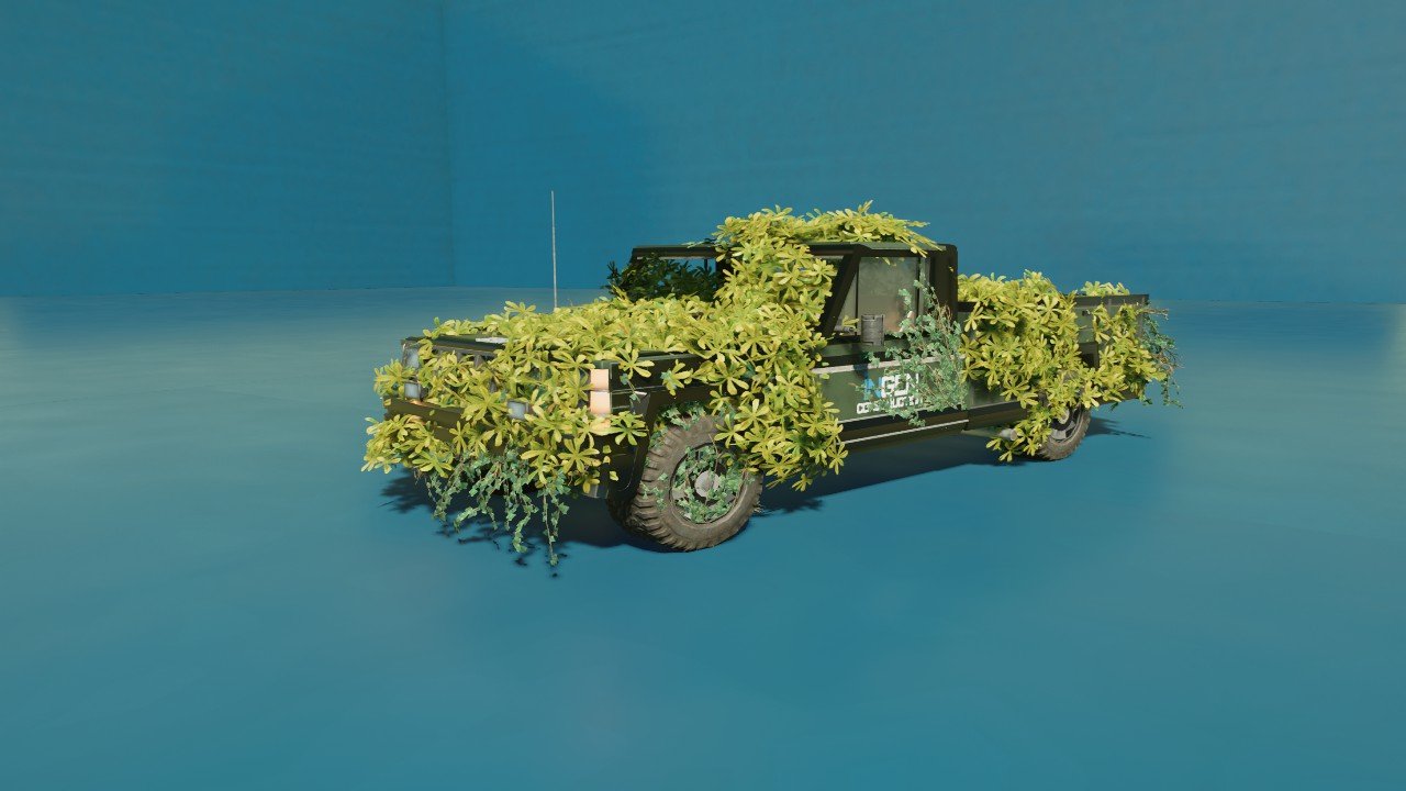 Overgrown veihcles #4: overgrown car v2