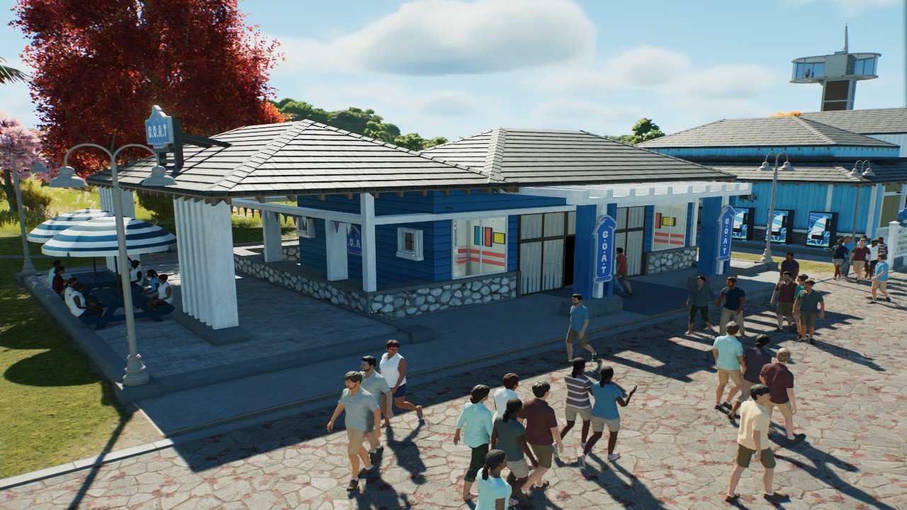 Luxury coastal resort Drink shop