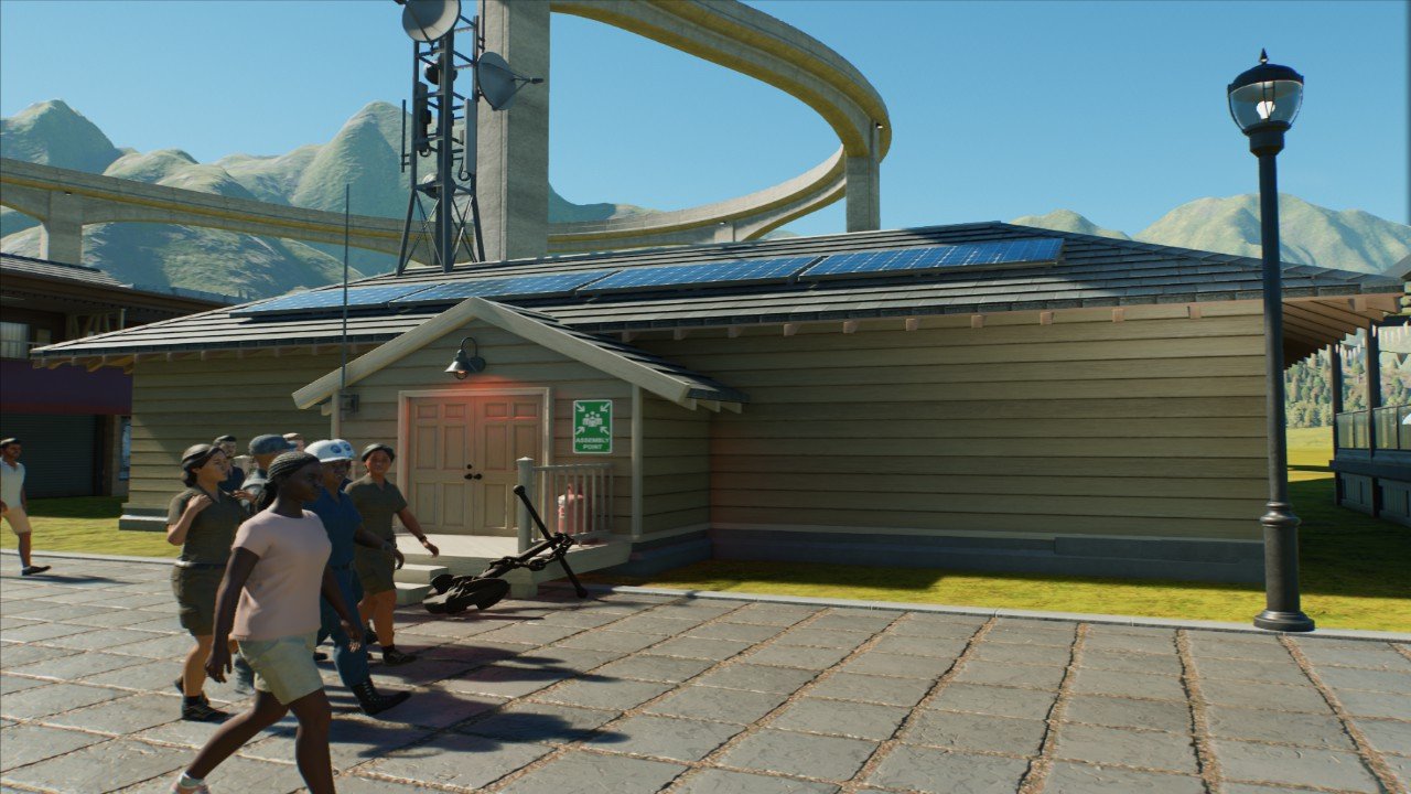 Coastal Emergency Shelter - Workshop - Jurassic World Evolution 3