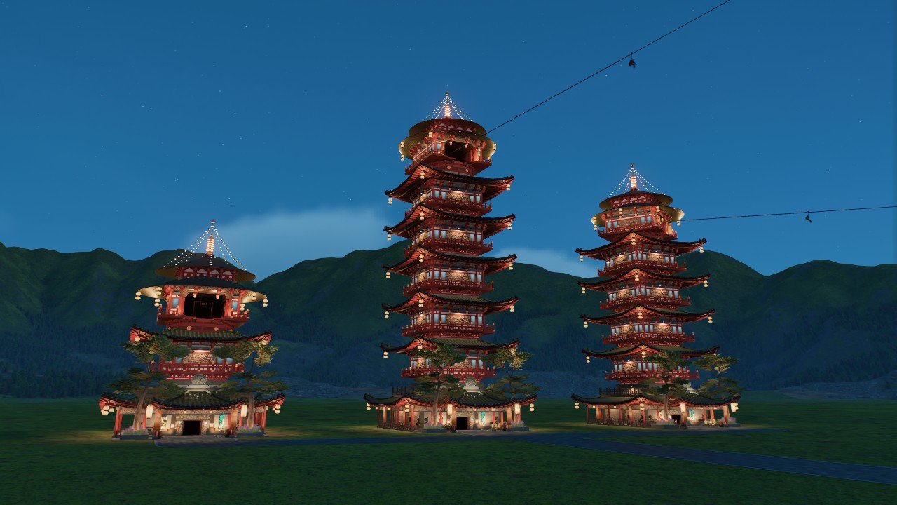 Pagoda Zipline