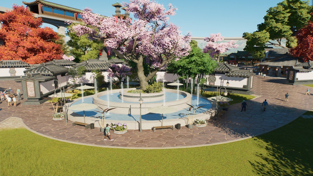 Asian Fountain